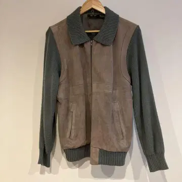 구제 의류 집업 니트 블루종