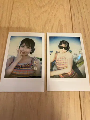 무지개 네이비 아오야마 시 폴라로이드 세트