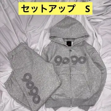 9090 girl OG Logo 셋업 gray S
