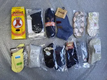 [미사용] 여성용 삭스 22~25cm 묶음 판매 15족 양말 여성