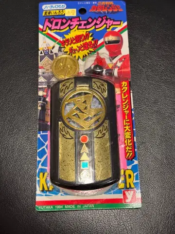 미개봉 새상품 도롱 체인지 1994년제 골드 카쿠레인저