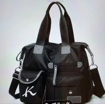 2WAY 숄더백 블랙