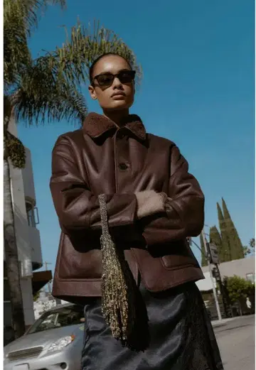 ZARA SS26 리버서블 더블 페이스 자켓 S 사이즈