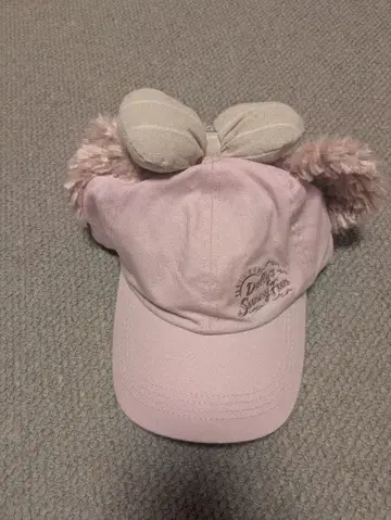 디즈니*셰리메이의 서니 팬 귀도리 모자 (택 포함 미사용)