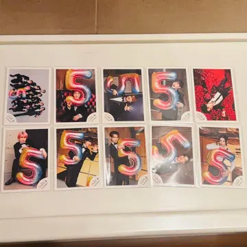 SnowMan 미니 사진 스티커 10장 세트 파미쿠라 스토어