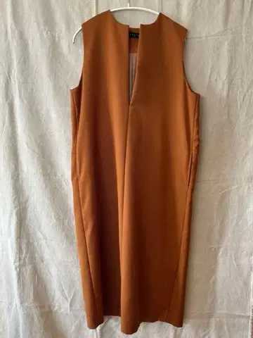 SACRA 오버롤 스커트 / 오렌지 / 38