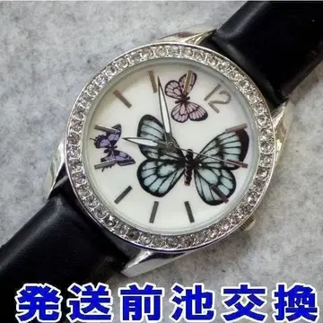 재고 한정 선착순 멋진 버터플라이 나비 디자인 손목시계 [배터리 교환]