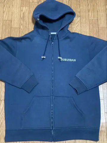 SUBURBAN 후드티 블루 계열