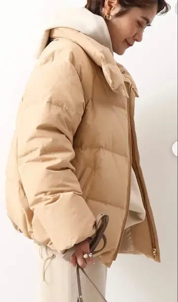 스픽 앤 스팬 스펙트럼 브라이트 다운 자켓 베이지 38