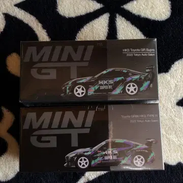 MINI GT 도쿄 오토살롱 2020&2022 HKS 2대 세트