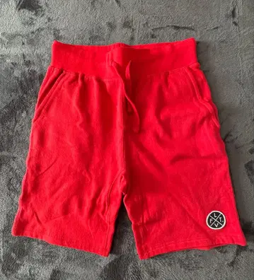 [ LIVE FIT ] 리브핏/하프 팬츠/레드/M 사이즈