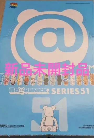 [ 최신작 시리즈 51 ] 베어브릭 미개봉 1BOX