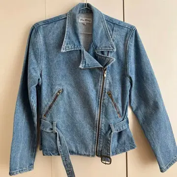 80s 빈티지 Paris Blues 데님 라이더 자켓 USA