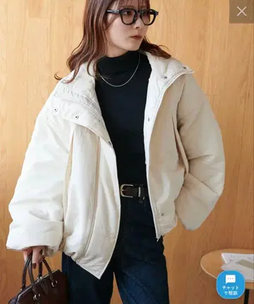 DISCOAT 스탠드 숏 몬스터 자켓 다운 자켓