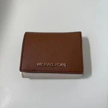 MICHAEL KORS 3단 폴더형 지갑 브라운 (더스트백 포함)