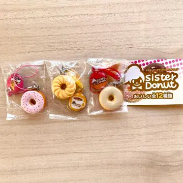 sister donut 레트로 가챠 스트랩