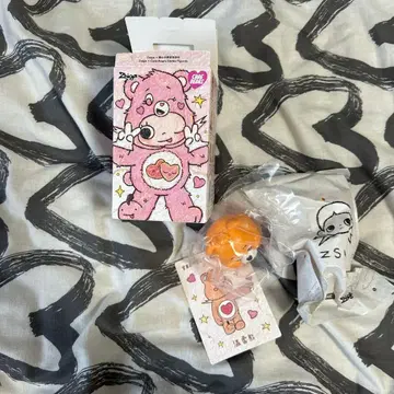 케어베어 즈이 가 피규어 오렌지