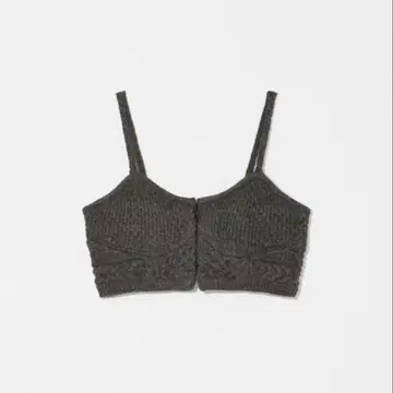 [ eaphi ] MIX PATTERN KNIT BUSTIER