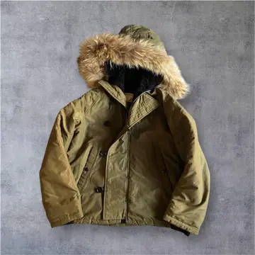 USA제 80s 90s SPIMAK FUR N-2B 봄버 재킷