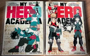 나의 히어로 아카데미아 풀컬러 아트 보드 미도리야 토도로키 바쿠고 점프샵