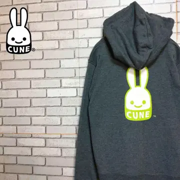 CUNE 큔 빅 로고 후드티!