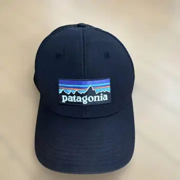 patagonia 블랙 메쉬 캡