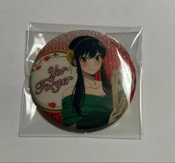 스파이 패밀리 요르 글리터 캔뱃지 꽃다발