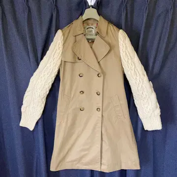 [새상품급] Candy Stripper 캔디스트리퍼 트렌치 니트 소매