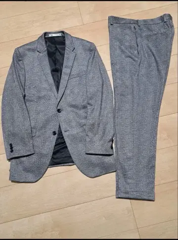 그레이/글렌체크/셋업