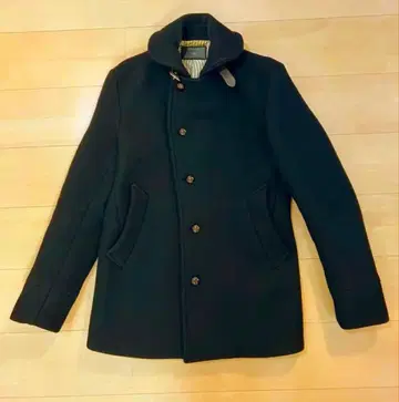 [초특가] 에디피스 울 피코트 블랙