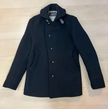 [초특가] EDIFICE 울 피 코트 블랙