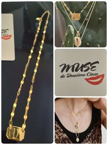 택 포함 새상품 두지엠 클라세, [패러다임 디자인] V 목걸이