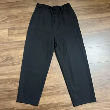 H 뷰티 앤 유스 유나이티드 애로우즈 블랙 와이드 팬츠 M