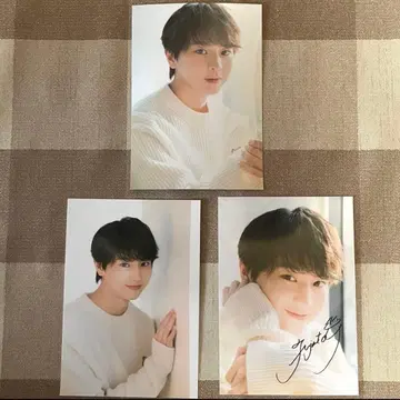 [ L판 ] JUNON 브로마이드 공식 후지모토 코다 사진 세트