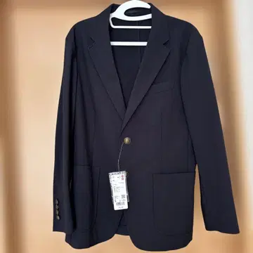 UNIQLO 네이비 테일러드 자켓 S
