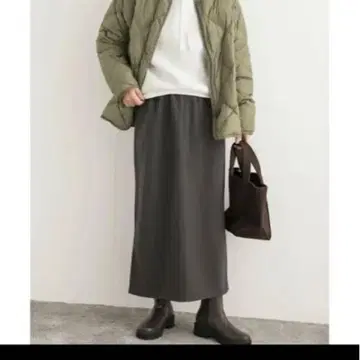 [ UR TECH ] 니트 멜톤 스커트 / 어반 리서치 도어즈