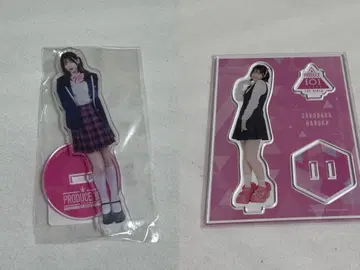 큐스트 사쿠라바 하루카 립푸 여자 아크릴 스탠드 2개 세트