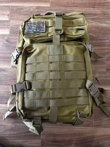 올리브 드라브 중형 백팩 몰 시스템 45L