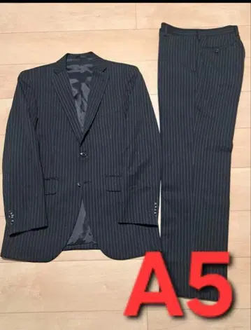 블랙/스트라이프/셋업