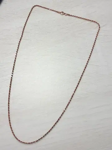 실버 925 트위스트 체인 이탈리아제 [ 55cm ]