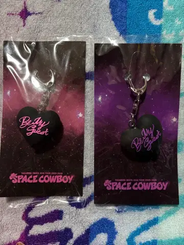 이와타 타카노리 SPACE COBOY 하트 키링