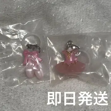 발레 모티브 마커 액세서리 토슈즈 튜튜 드레스 핑크