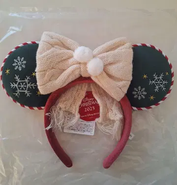 [ 새상품 ] 도쿄 디즈니랜드 크리스마스 미니 머리띠