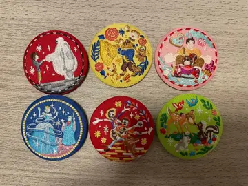 디즈니 자수 캔 배지 2 베이맥스 미녀와 야수 리멤버 미 외