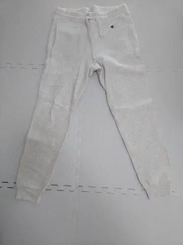 Champion 리버스 위브 파랑 택 스웨트 팬츠 WARMUP S