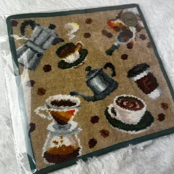 미사용 새상품 FEILER 페이러 커피 블레이크 손수건