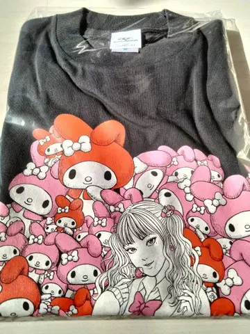 토미에 마이멜로디 라기트 T셔츠 M 이토 준지 산리오 캐릭터즈