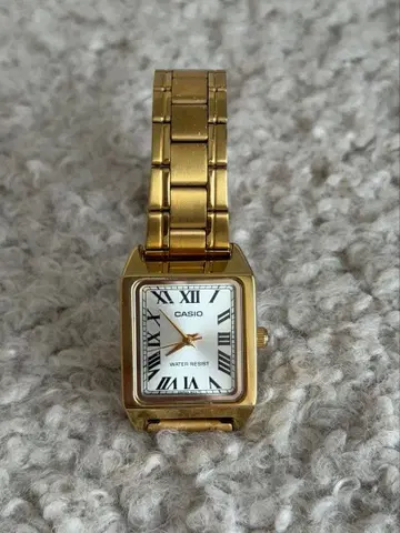CASIO 손목시계 골드