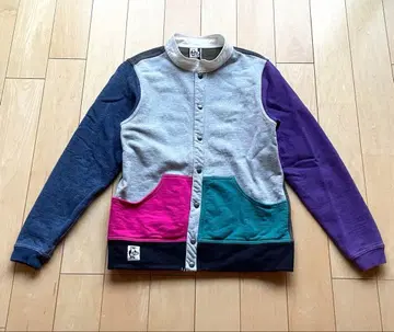 CHUMS 허리케인 탑 멀티 컬러 맨투맨 여성용 M