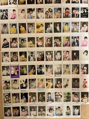 무지개 네이비 마토바 카린 폴라로이드 139장 세트